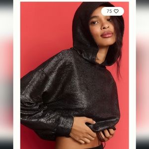 Pilcro Foil Hoodie Anthropologie